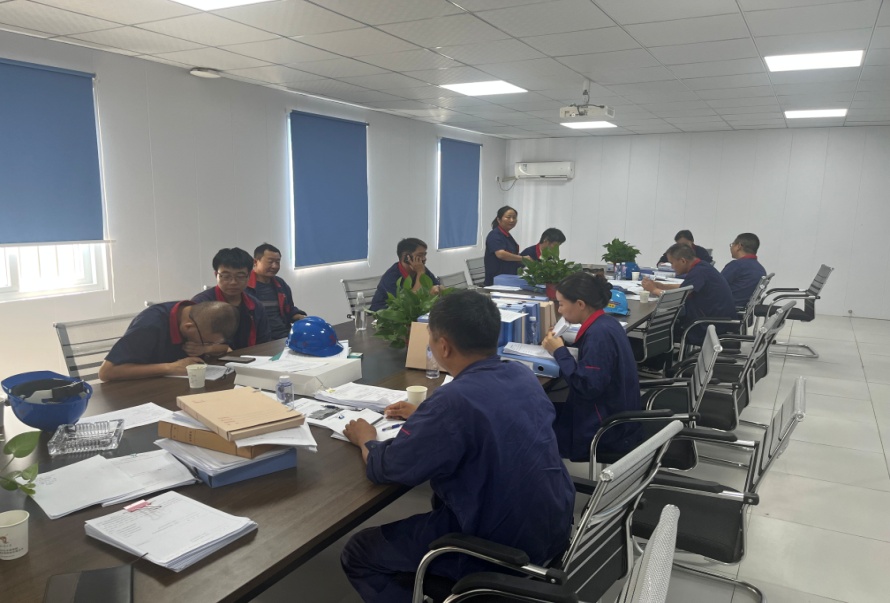 公司開展年度質量、環(huán)境、職業(yè)健康安全管理體系內審工作