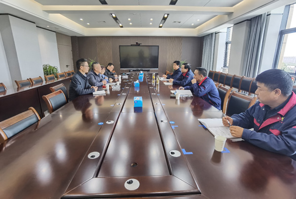 葛洲壩集團(tuán)、中鐵十四局集團(tuán)到公司調(diào)研